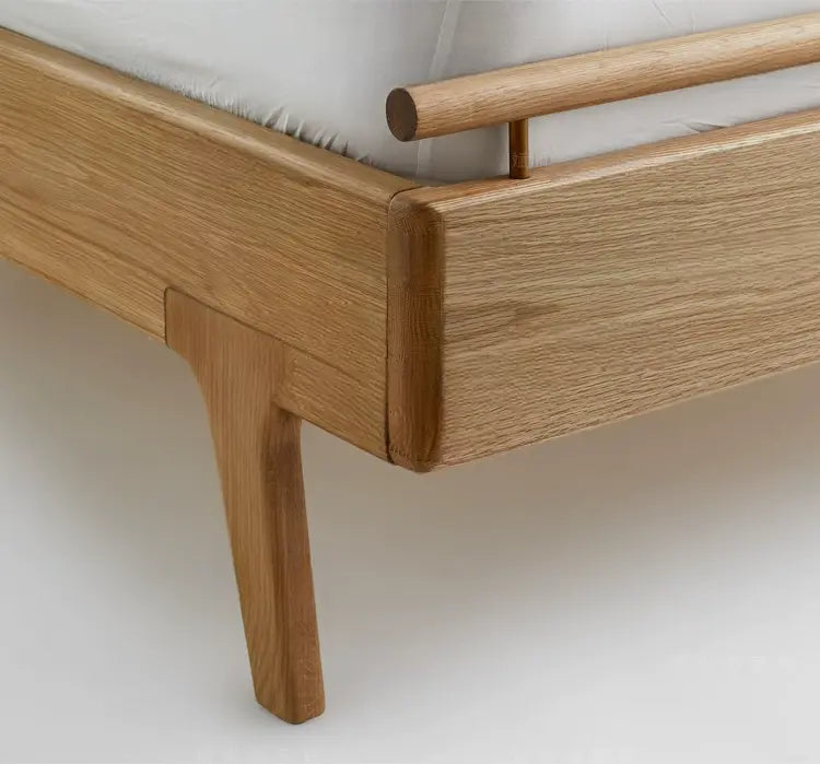 Melisande Solid Wood Soft-Covered Bed Design