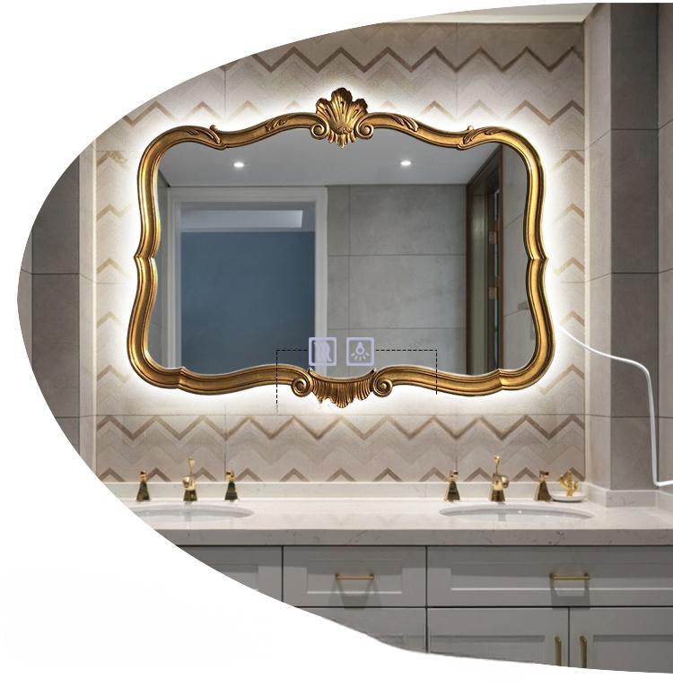 Sarah Carved Smart Vanity Mirror