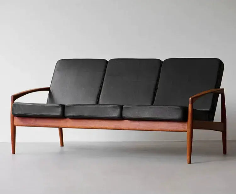 Celina Solid Wood Retro Nordic Armchair