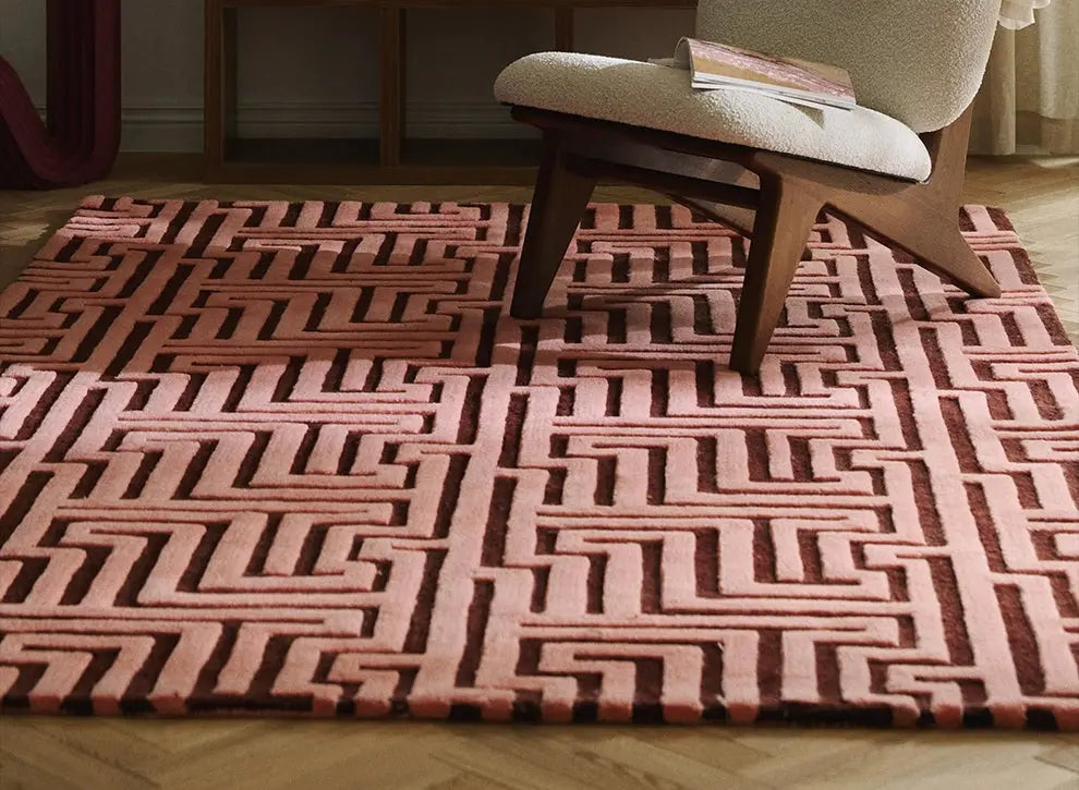 Lucienne Hand-Woven French Retro Medieval Carpet – Unique Home Décor Style