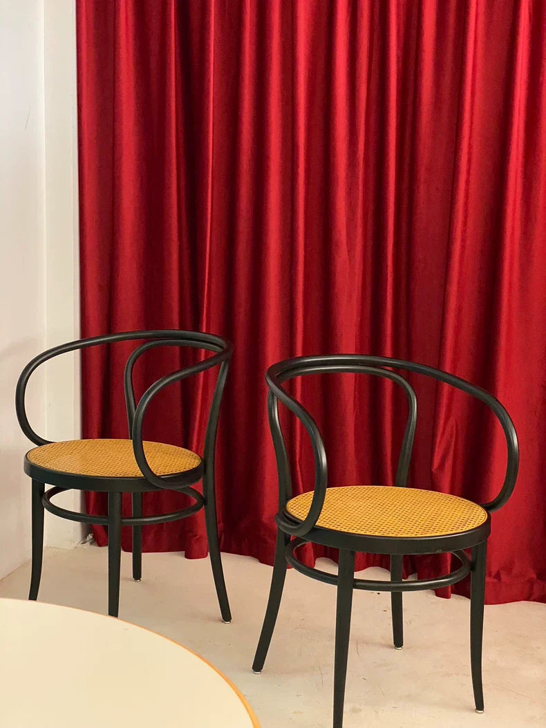 Authentic Thonet 209 Bentwood Rattan Dining Chair - Michael Thonet Design