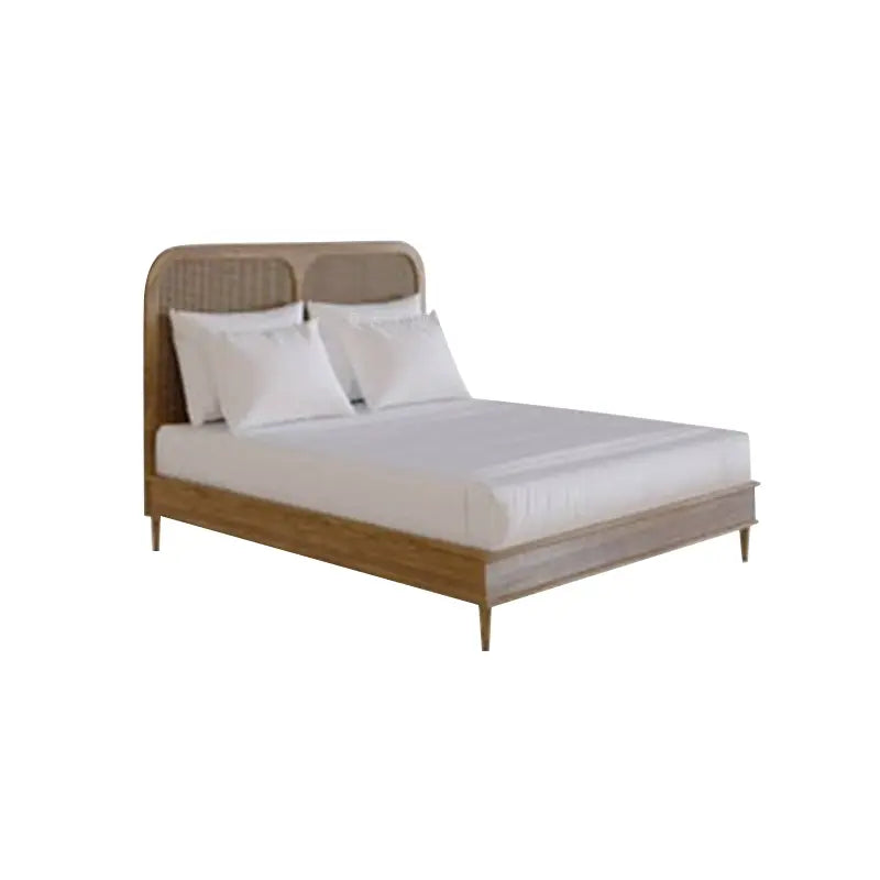 Federico Retro Town Simple Wedding Double Bed