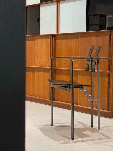 Vintage German 1980s Memphis Style Trix Dining Chair by Karl Forster