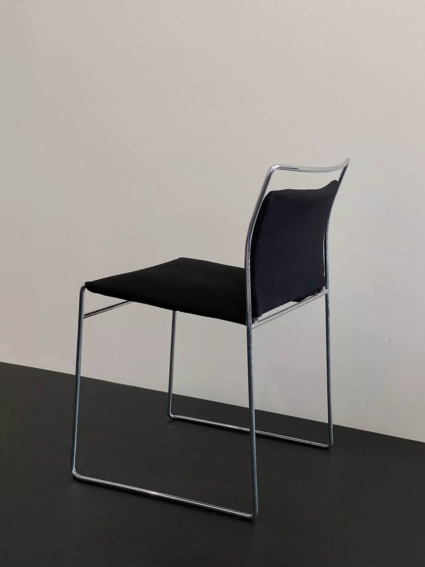 Elegant Italian-Made Kazuhide Takahama 70s Modernist Dining Chair for Stylish Interiors