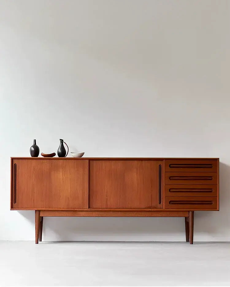 Wilbur Compact Danish TV Cabinet with Drawers