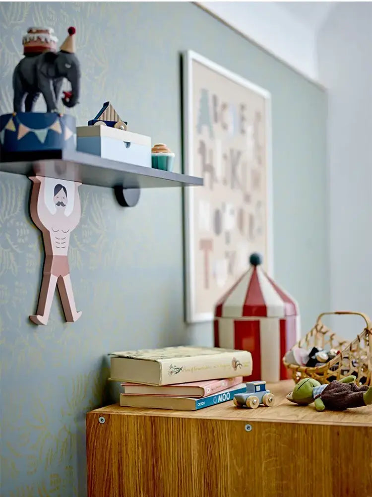 Aristide Wooden Wall Partition Rack