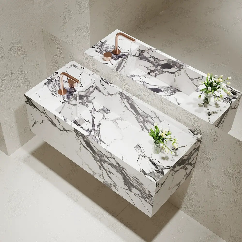 Marcus Amazon Green Wall-Mounted Sink