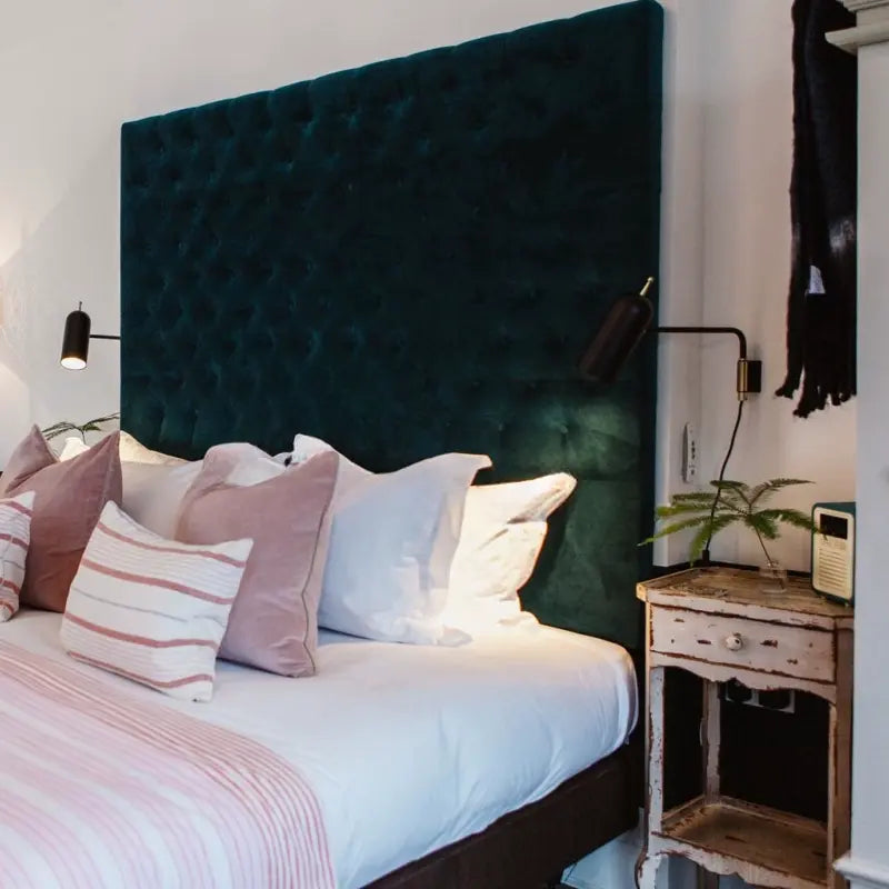 Francesca Elegant Buckle Double Bed Frame