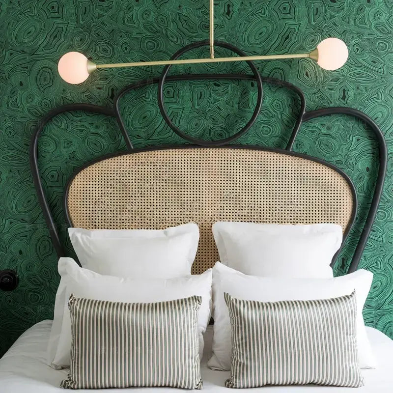 Lucia Simple Villa Style Double Bed