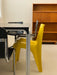 Classic 1970s Fiberglass Yellow Dining Chair by onemorechair