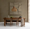 Mattia Imported Solid Teak Retro Dining Table
