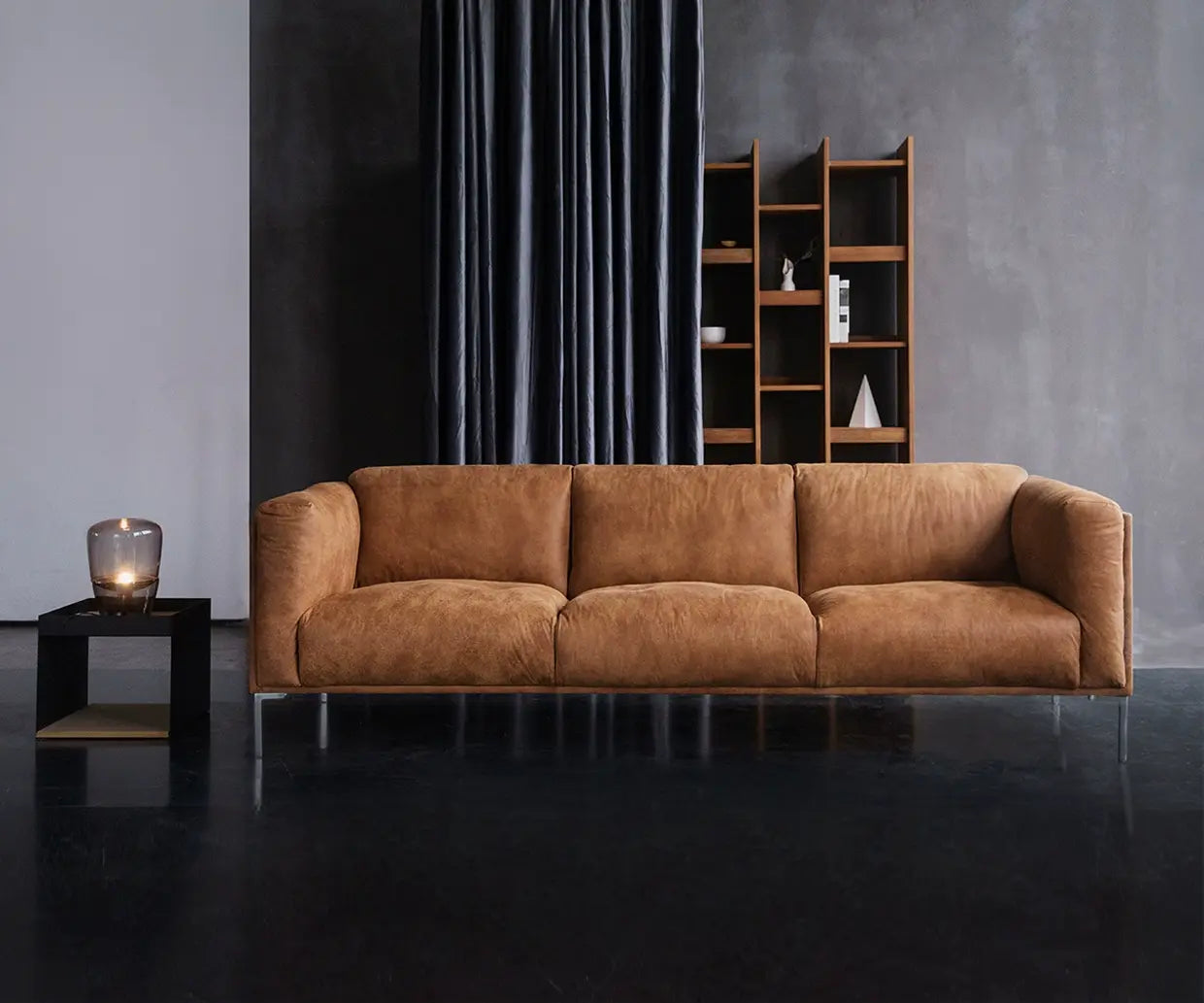 Elena Mountain Living High-End Cowhide Sofa