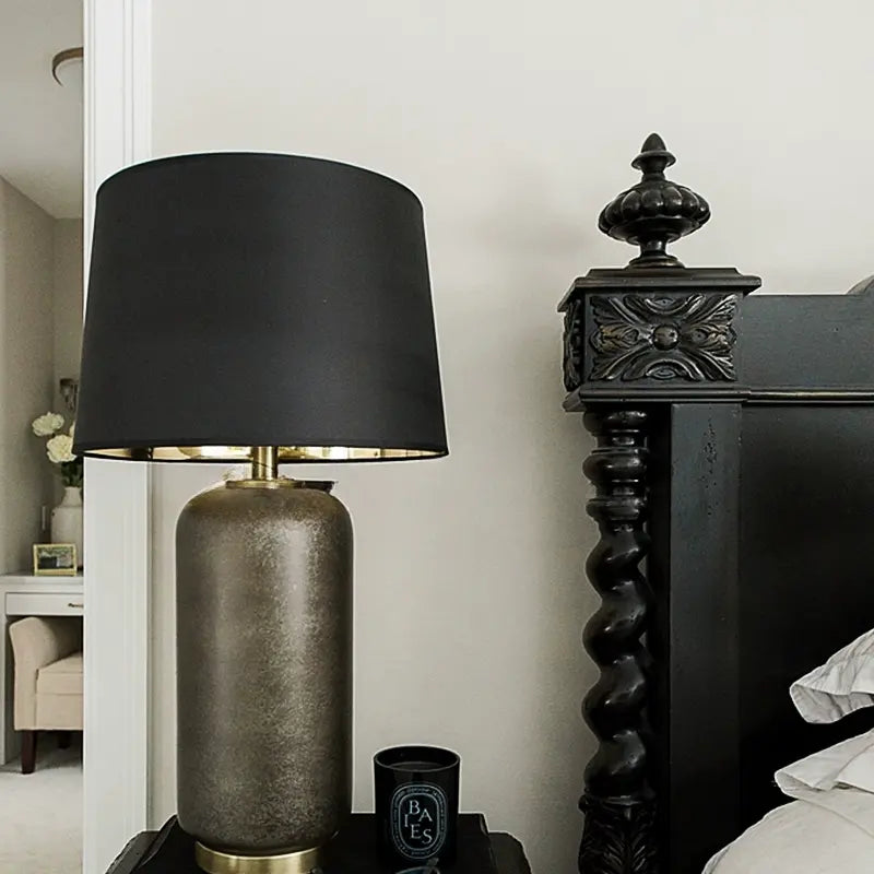 Fate Elegant Neoclassical Solid Wood Bed