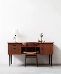Matilde Black Walnut Style Writing Desk