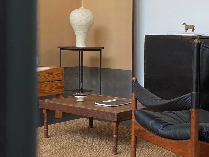 Modern Minimalist Wooden Coffee Table Set for Living Room Lounge