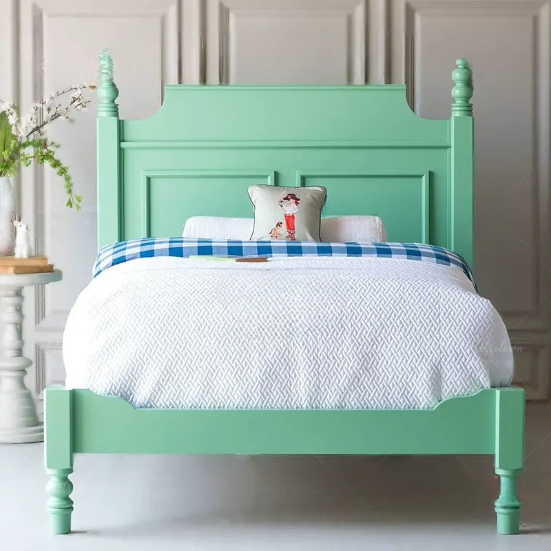 Elio Retro Solid Wood Children’s Bed