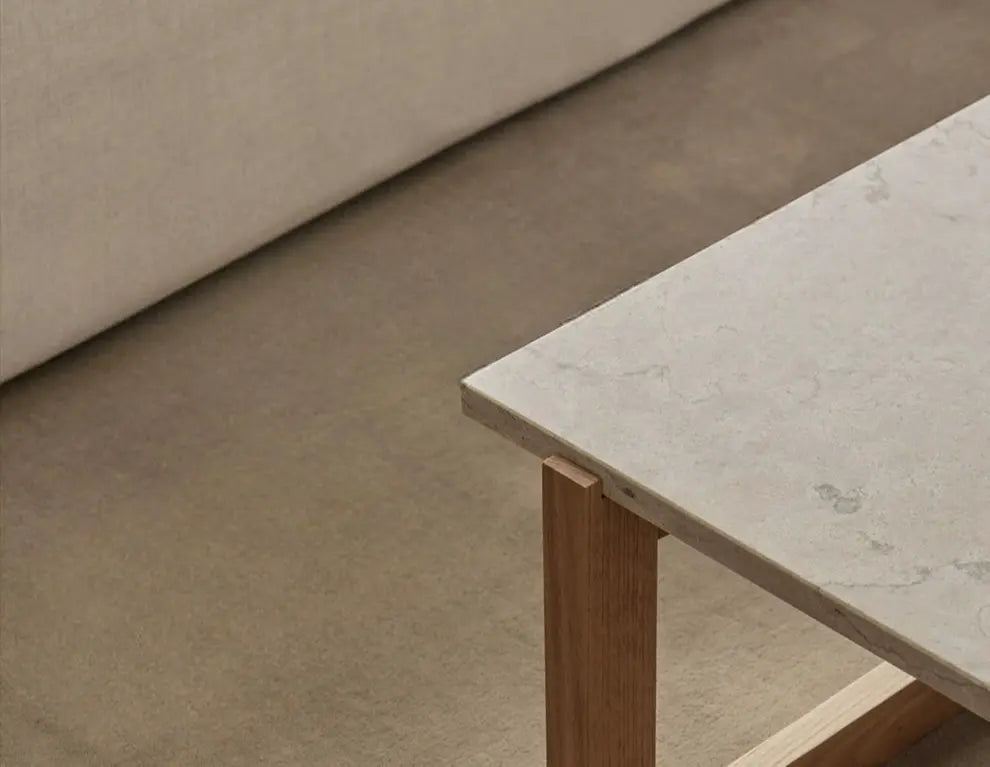 Amélie Retro Pure Sand Carpet – Minimalist Beige Design
