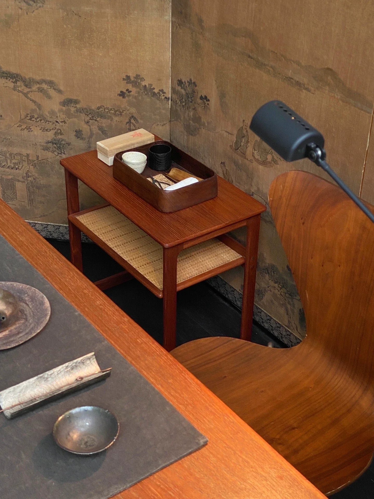 Authentic 1960s Danish Teak Nesting Coffee Tables Set by Andersen Wikkelsø