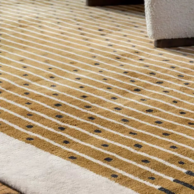 Capucine Handmade French Retro Stripe Carpet – Advanced Custom Design