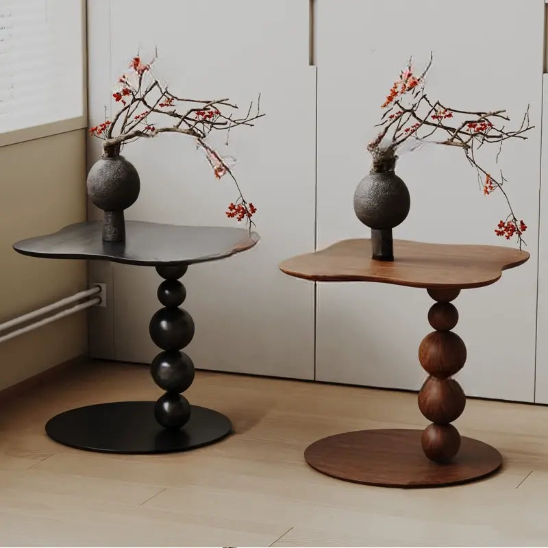Elaine Small Rustic Wood Personality Coffee Table
