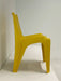 Classic 1970s Fiberglass Yellow Dining Chair by onemorechair