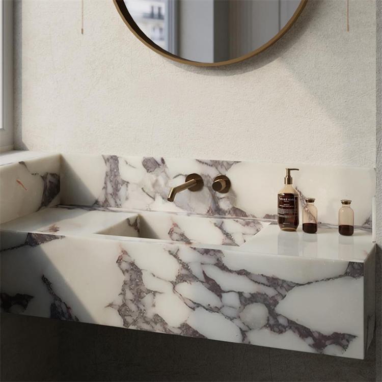 Michelle Rock Slab Wall-Mounted Sink