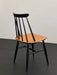 Classic Ilmari Tapiovaara Finnish Mid-Century Modern Wooden Dining Chair