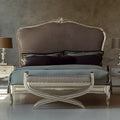 Capucine Elegant Solid Wood Double Bed