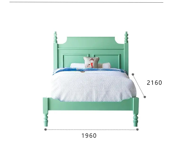 Elio Retro Solid Wood Children’s Bed