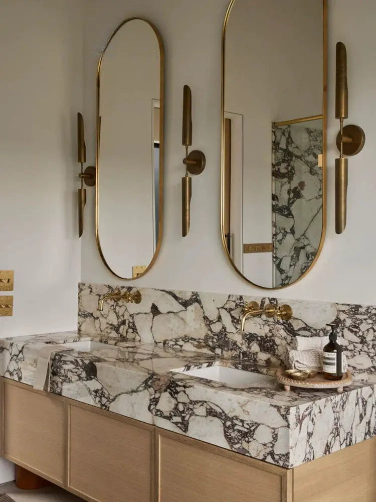 Denney Bulgari Integrated Double Basin Bathroom Cabinet