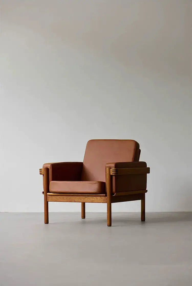 Damian Mortise Tenon Cherry Wood Armchair