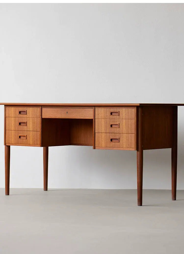 Madeleine Solid Wood Danish Style Desk