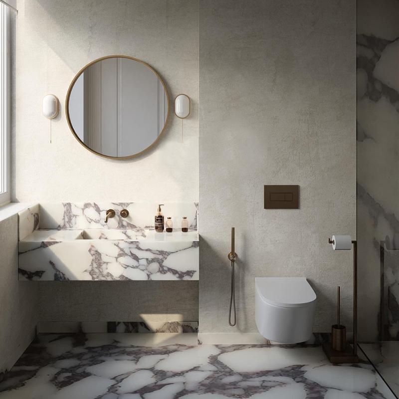 Michelle Rock Slab Wall-Mounted Sink