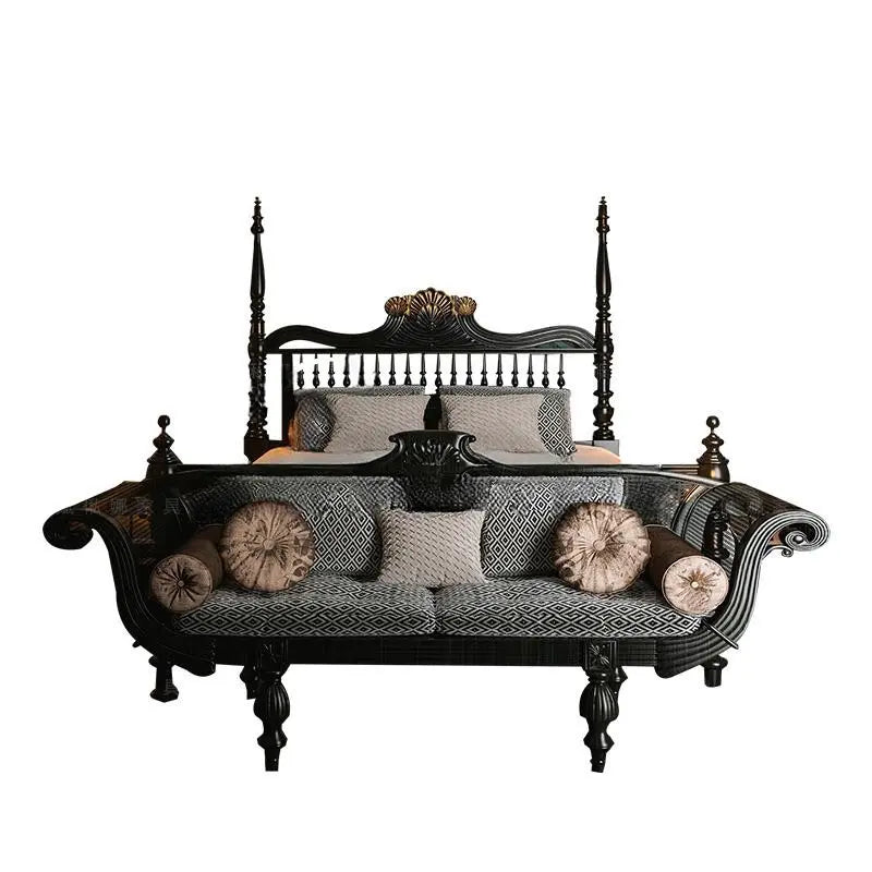 Marcella Highland Cat-Inspired Retro Bed Design