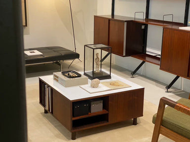 Elegant Peter Lovig Nielsen Mid-Century Modern Danish Design Storage Coffee Table