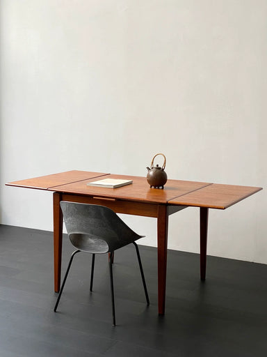 Vintage 1960s Danish Solid Wood Dining Table Mid-Century Modern Design