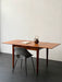 Vintage 1960s Danish Solid Wood Dining Table Mid-Century Modern Design