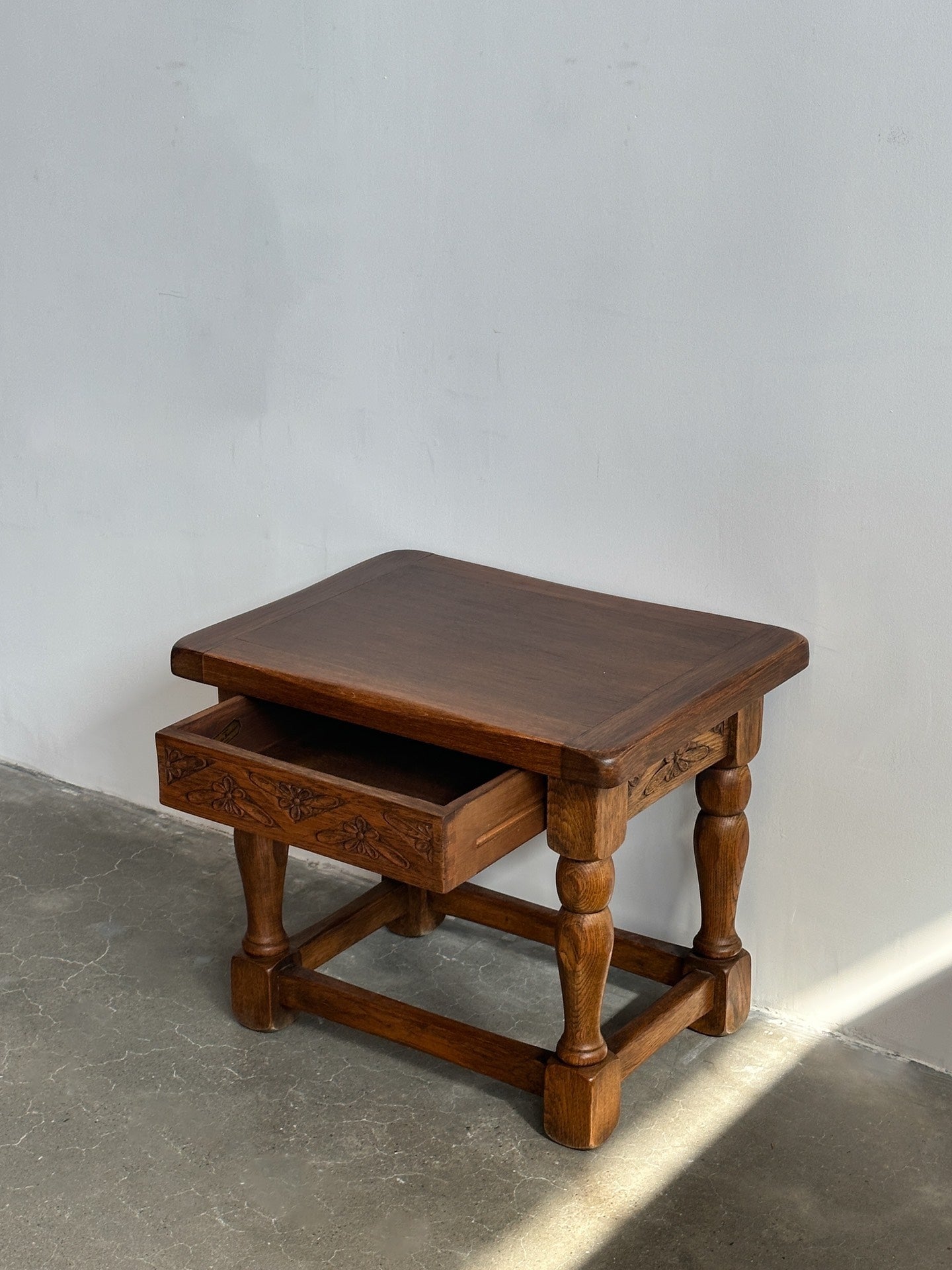 Solid Wood Side Table: BDT by Castle Furniture