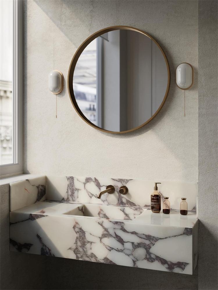 Michelle Rock Slab Wall-Mounted Sink