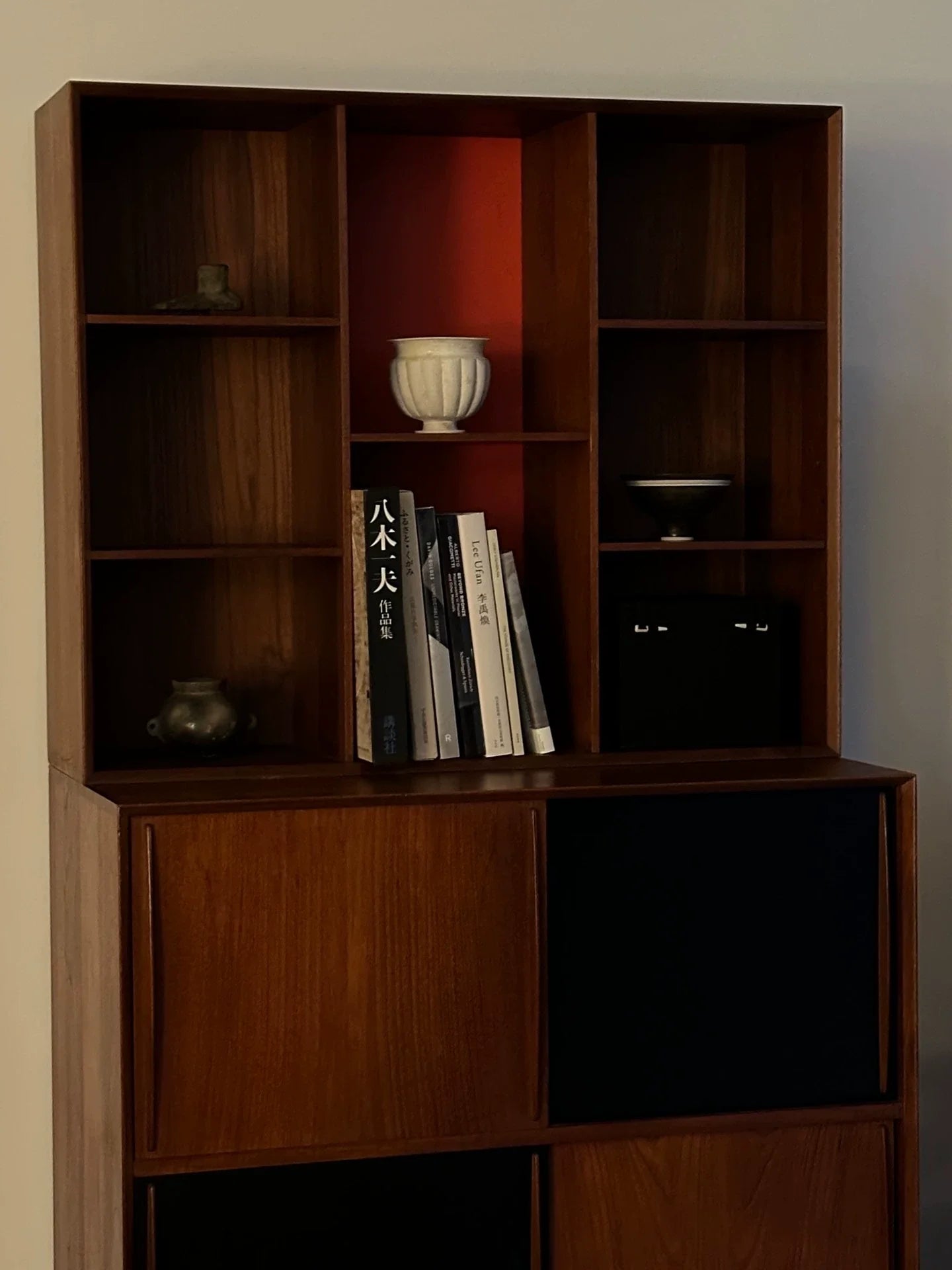Elegant Mid-Century Danish Teak Wood Storage Cabinet by Hvidt & Mølgaard-Nielsen
