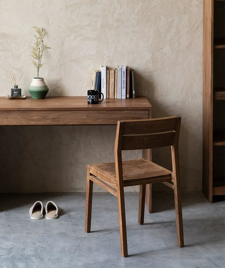 Peregrine Pure Teak Wood Classic Dining Chair