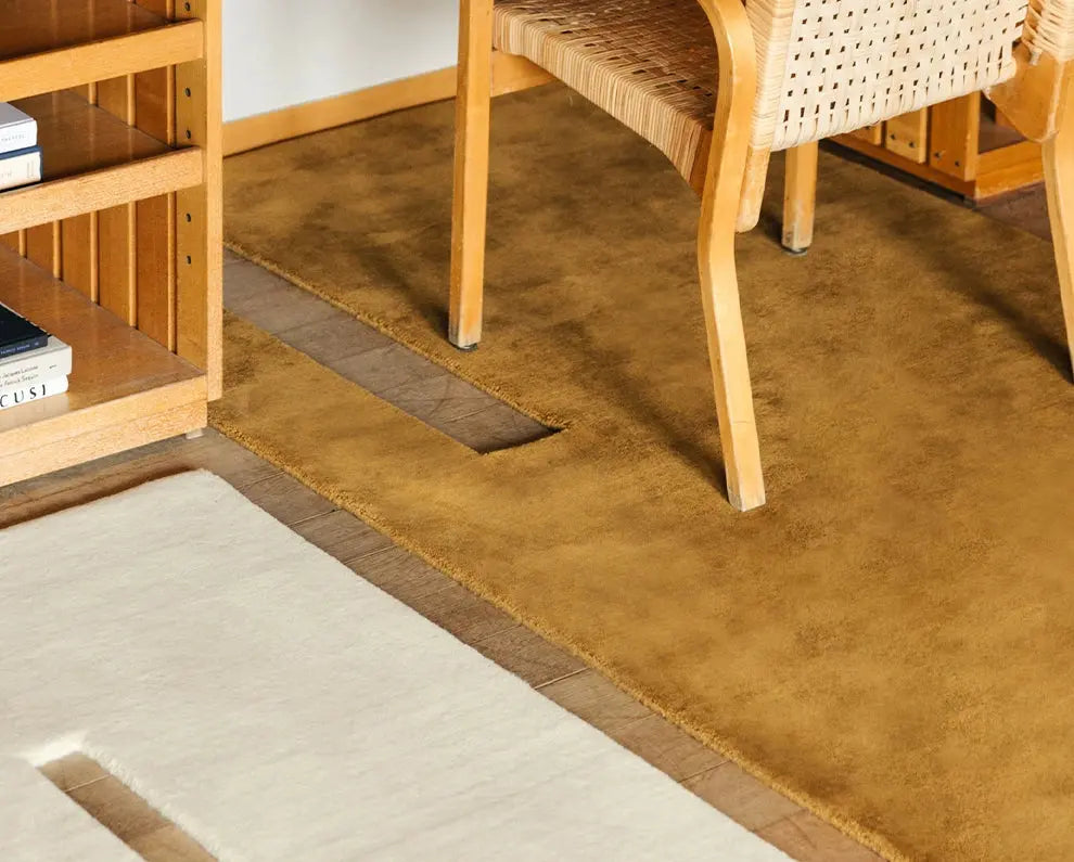 Aurelius Handmade Retro Style Carpet – Unique Nordic Design