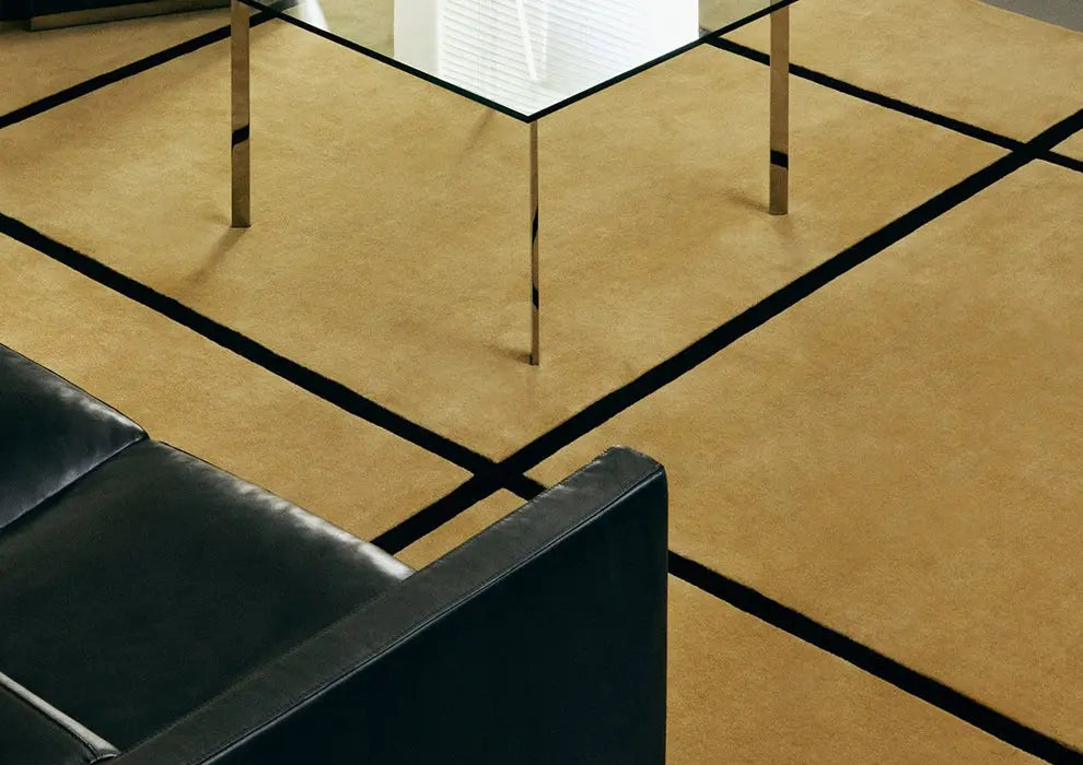 Théodore Handmade Lattice Carpet – Retro Nordic Design
