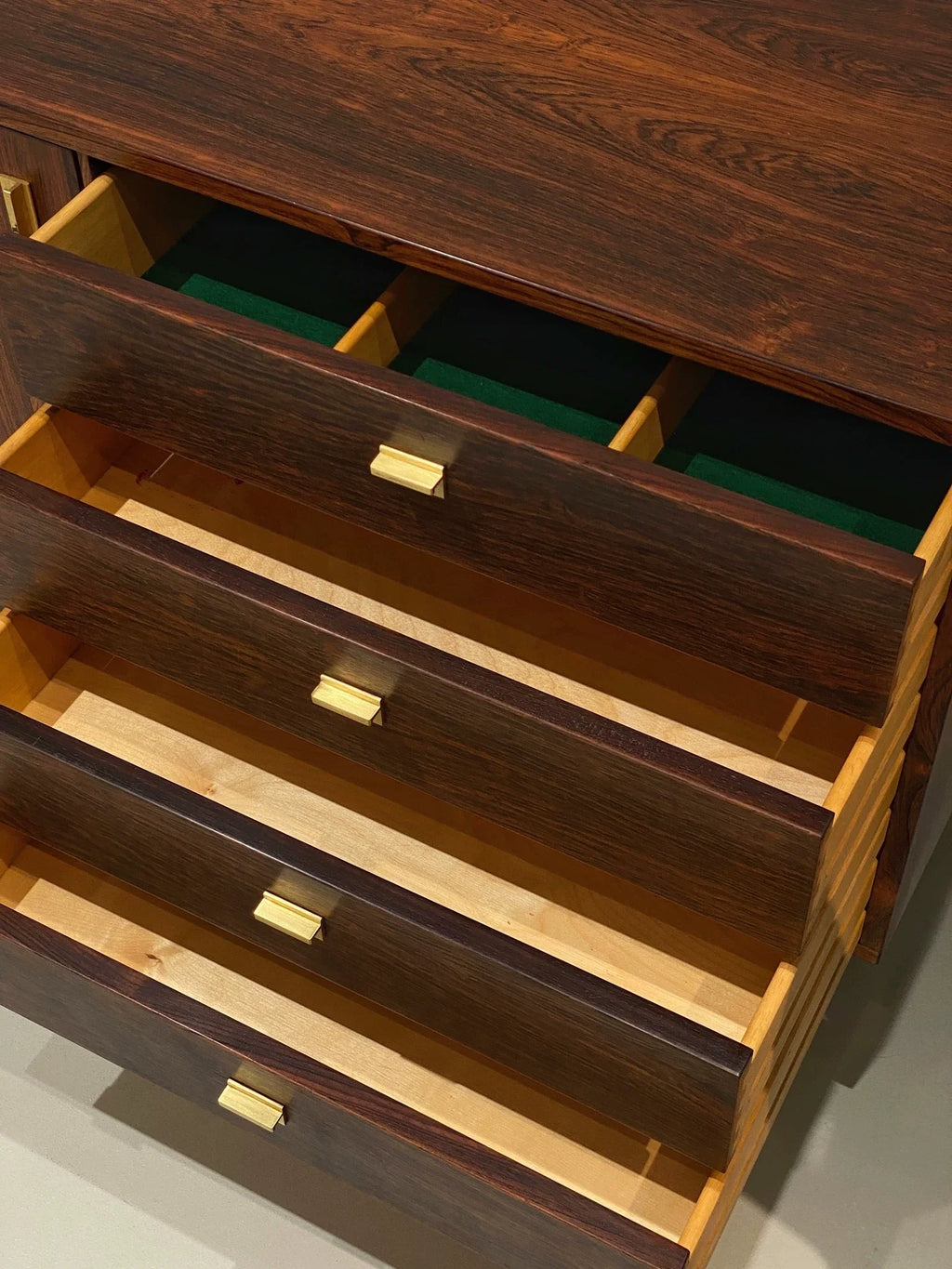 Danish Peter Lovig Nielsen Rosewood Sideboard, 1960s Mid-Century Modern Cabinet