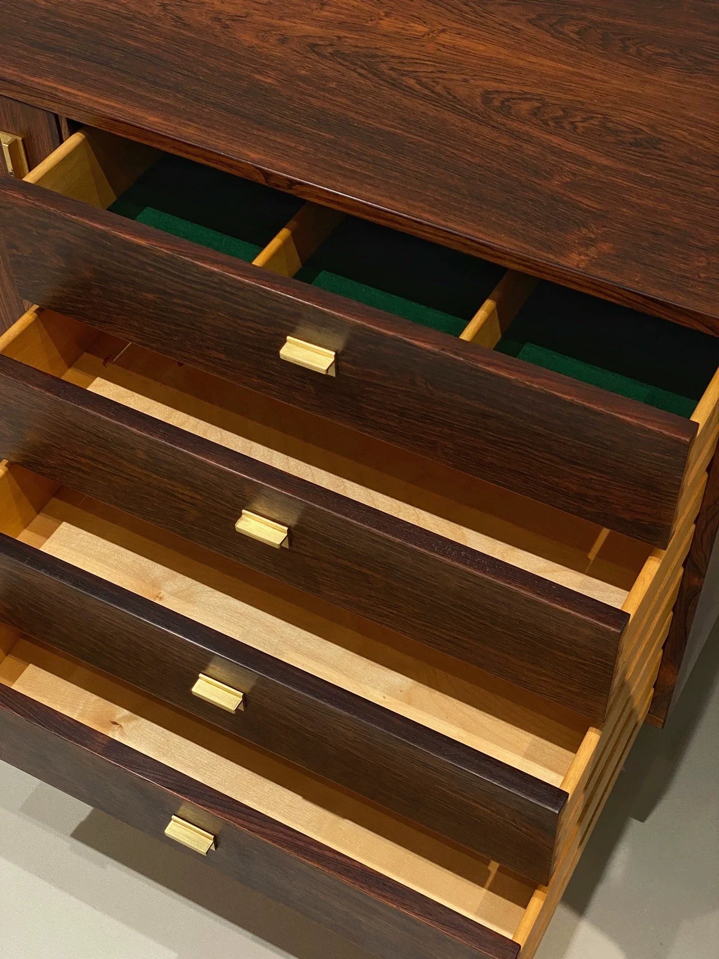 Danish Peter Lovig Nielsen Rosewood Sideboard, 1960s Mid-Century Modern Cabinet