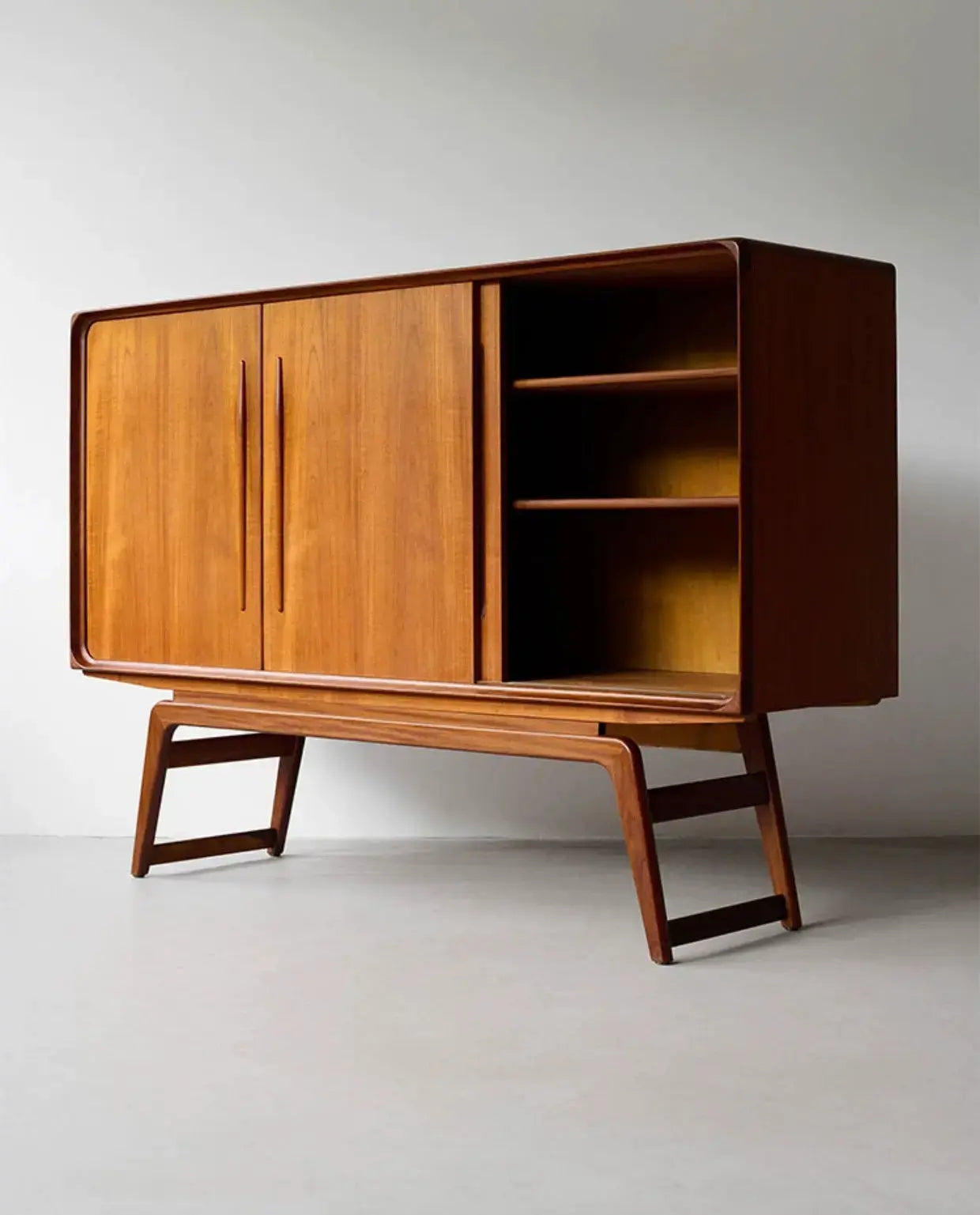 Henryk Vintage Danish Cherry Wood Sideboard