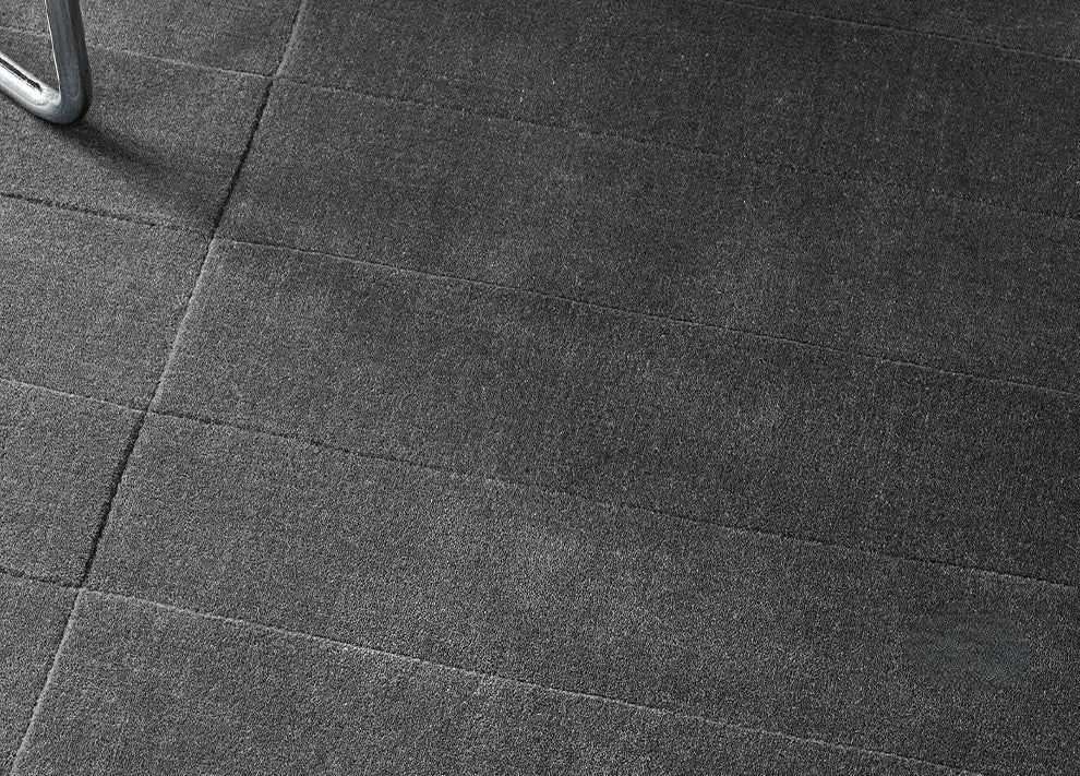 Marcella Hand-Woven Solid Gray Area Rug – Retro Nordic Design
