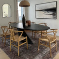 Ines Vintage Neoclassical Dining Table Set