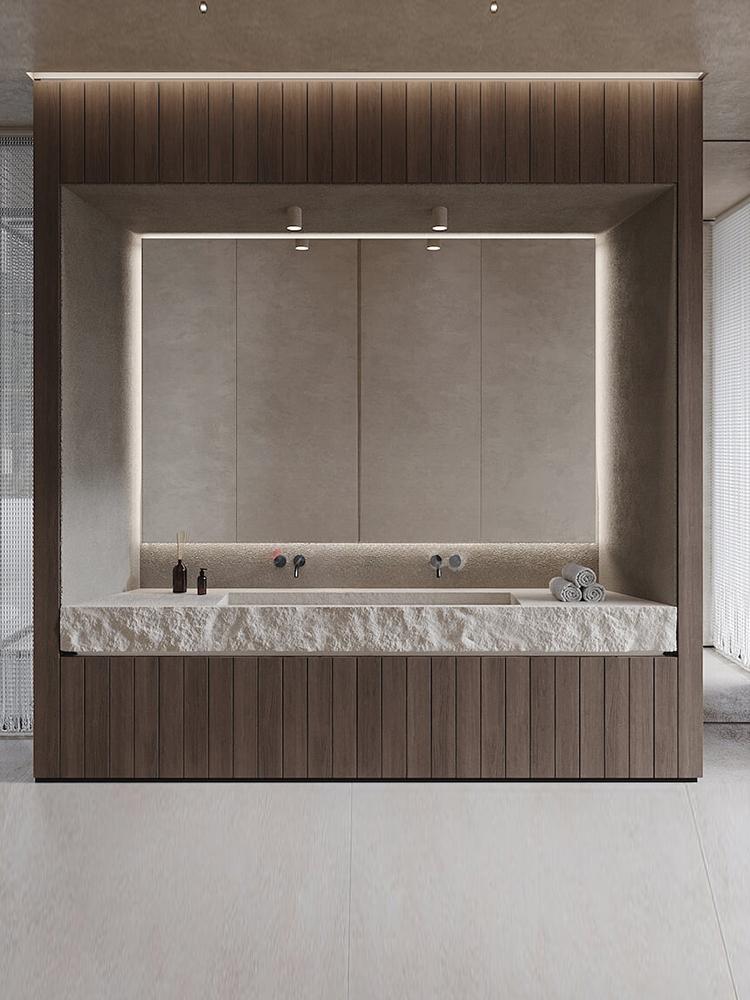 Alyssa Wabi-Sabi Wall-Mounted Double Basin