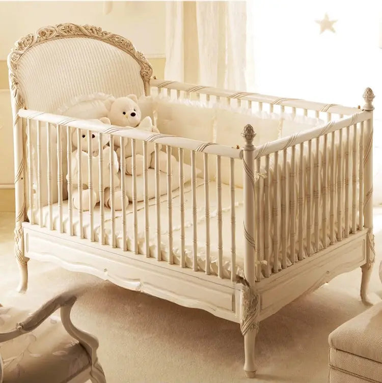 Remy Rococo Cream Baby Girl Bed